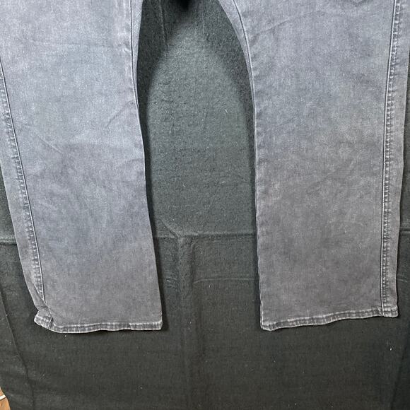 Levi Strauss Signature Women Jeans Black Heritage High Rise Kick Boot Stretch 16 - Picture 3 of 13